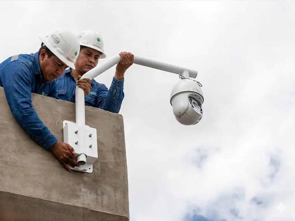 CCTV — instalación exterior