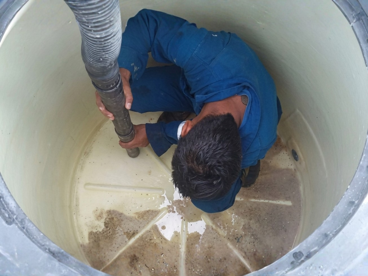 Lavado de tinaco y cisterna — agua limpia garantizada
