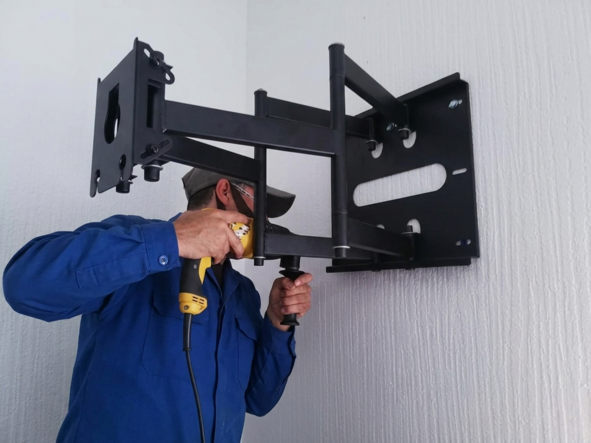 Soporte TV — montaje en pared